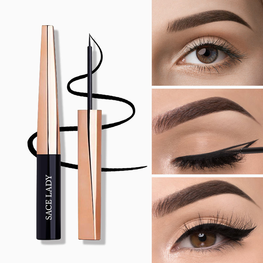 Black Gold Waterproof Black Liquid Eyeliner