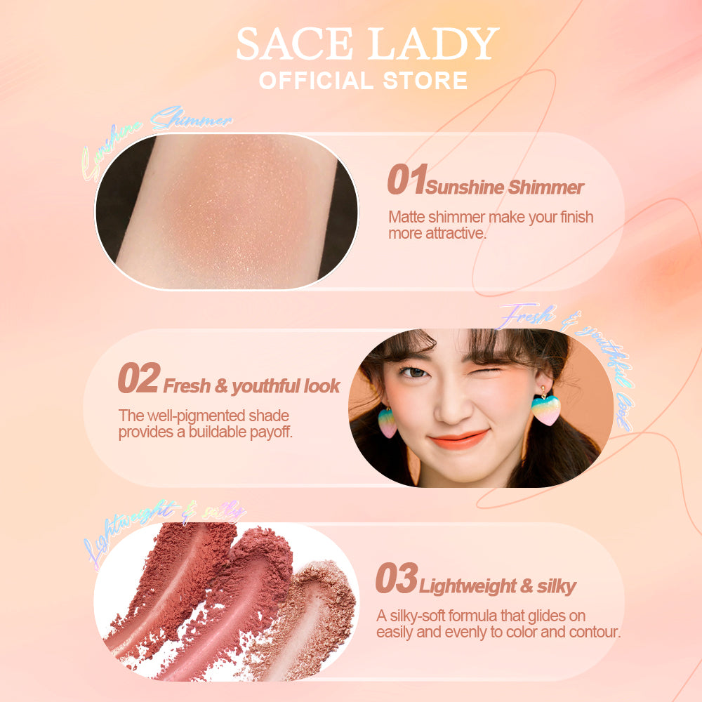 SACE LADY Sunshine Blush Powder