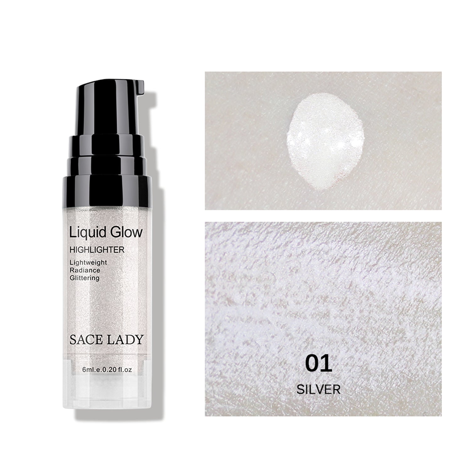 Liquid Glitter Makeup Smooth Highlighter