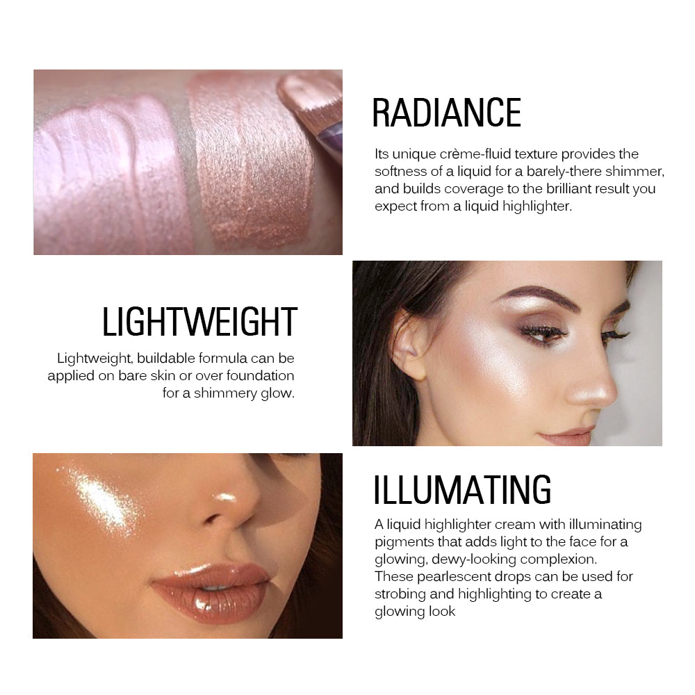 Liquid Glitter Makeup Smooth Highlighter