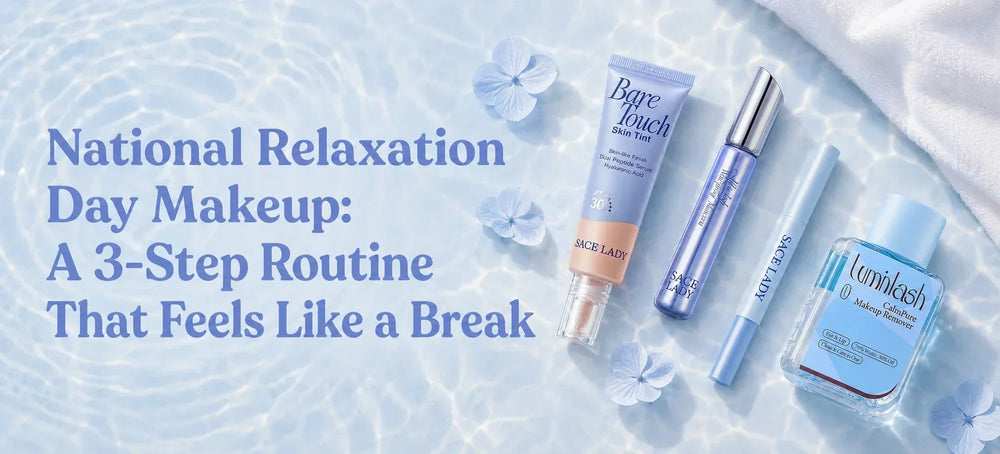 National Relaxation Day Makeup: A 3-Step Routine That Feels Like a Break