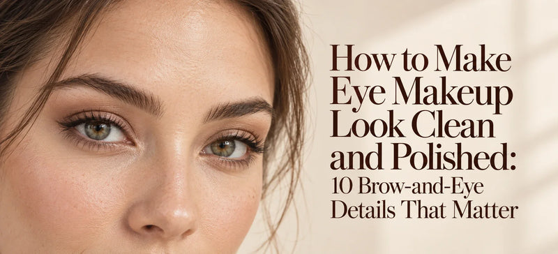 How to Make Eye Makeup Look Clean and Polished: 10 Brow-and-Eye Details That Matter
