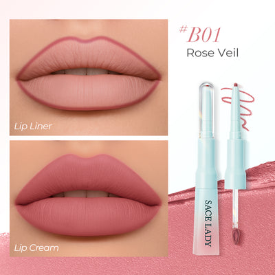 2-in-1 Lip Liner & Matte Cream