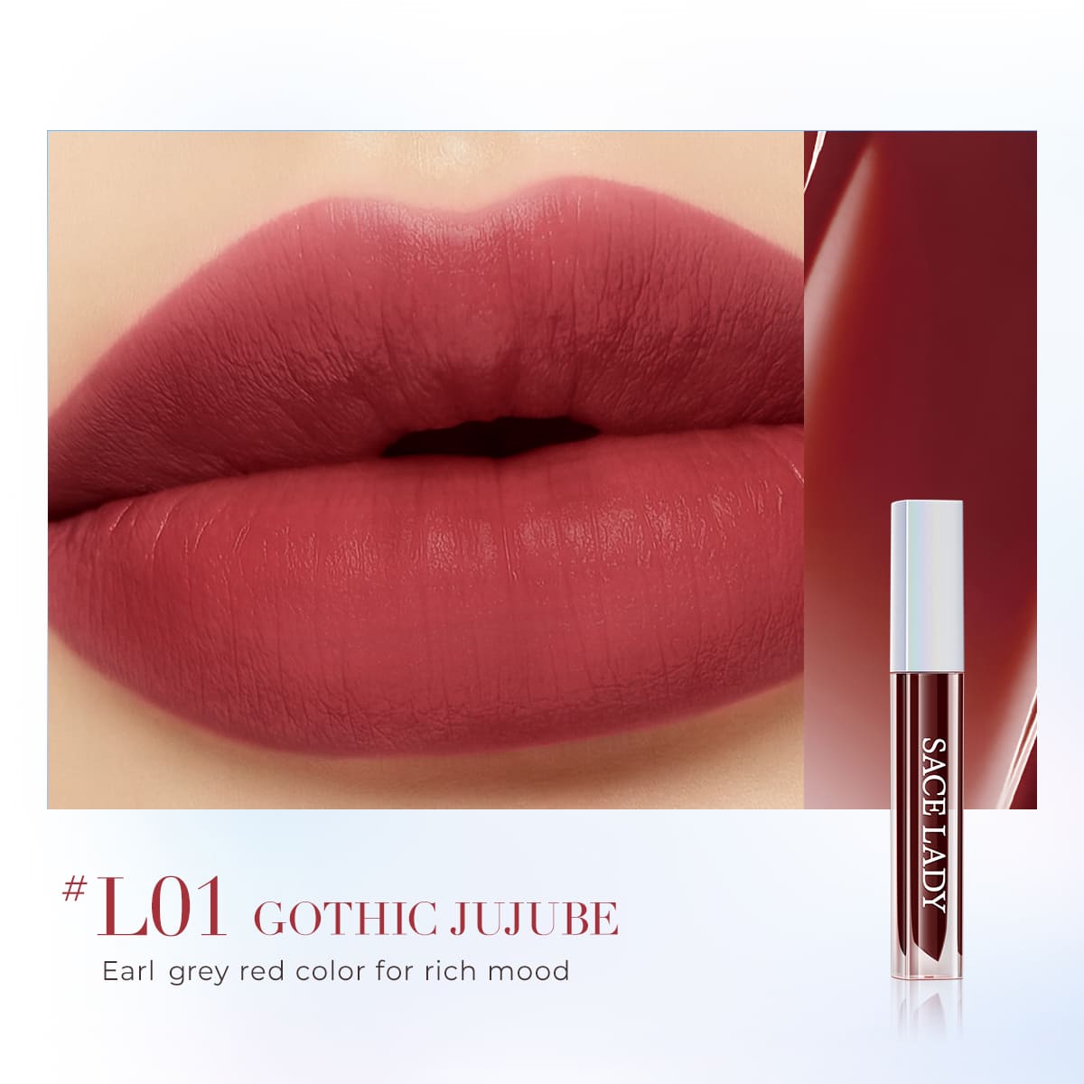 SACE LADY Blur Water Lip Tint Mask-Proof Color - product image 7