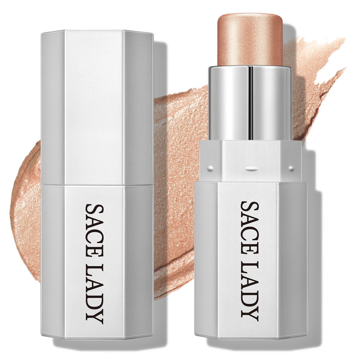 Bronzer, Highlighter, and Blush Stick