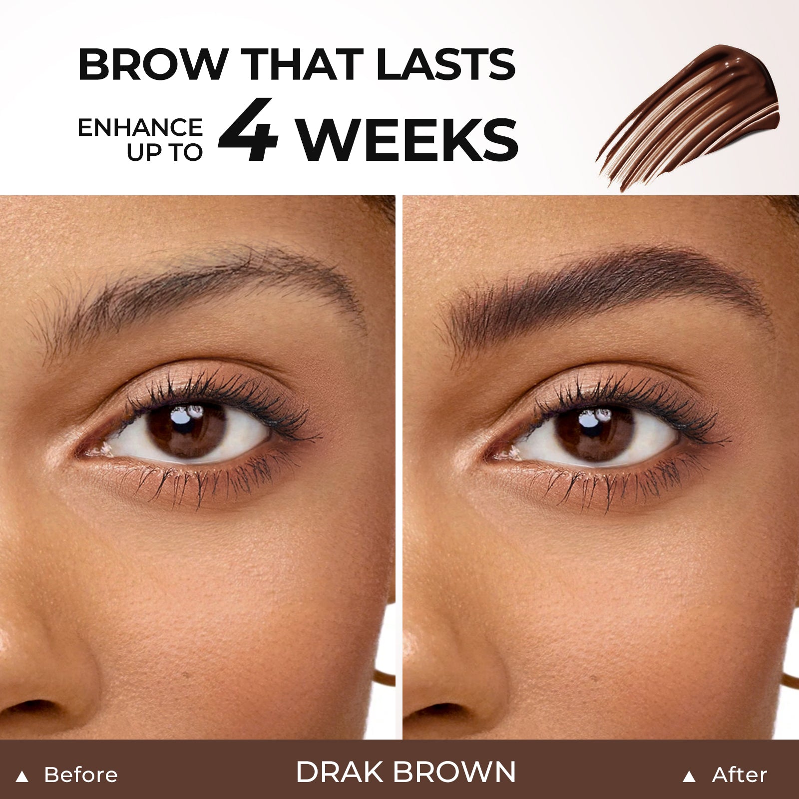SACE LADY Waterproof Sweat-proof Eyebrow Tint Kit Semi Permanent Brow Tint for Women, Long Last Effect Up to 4 weeks