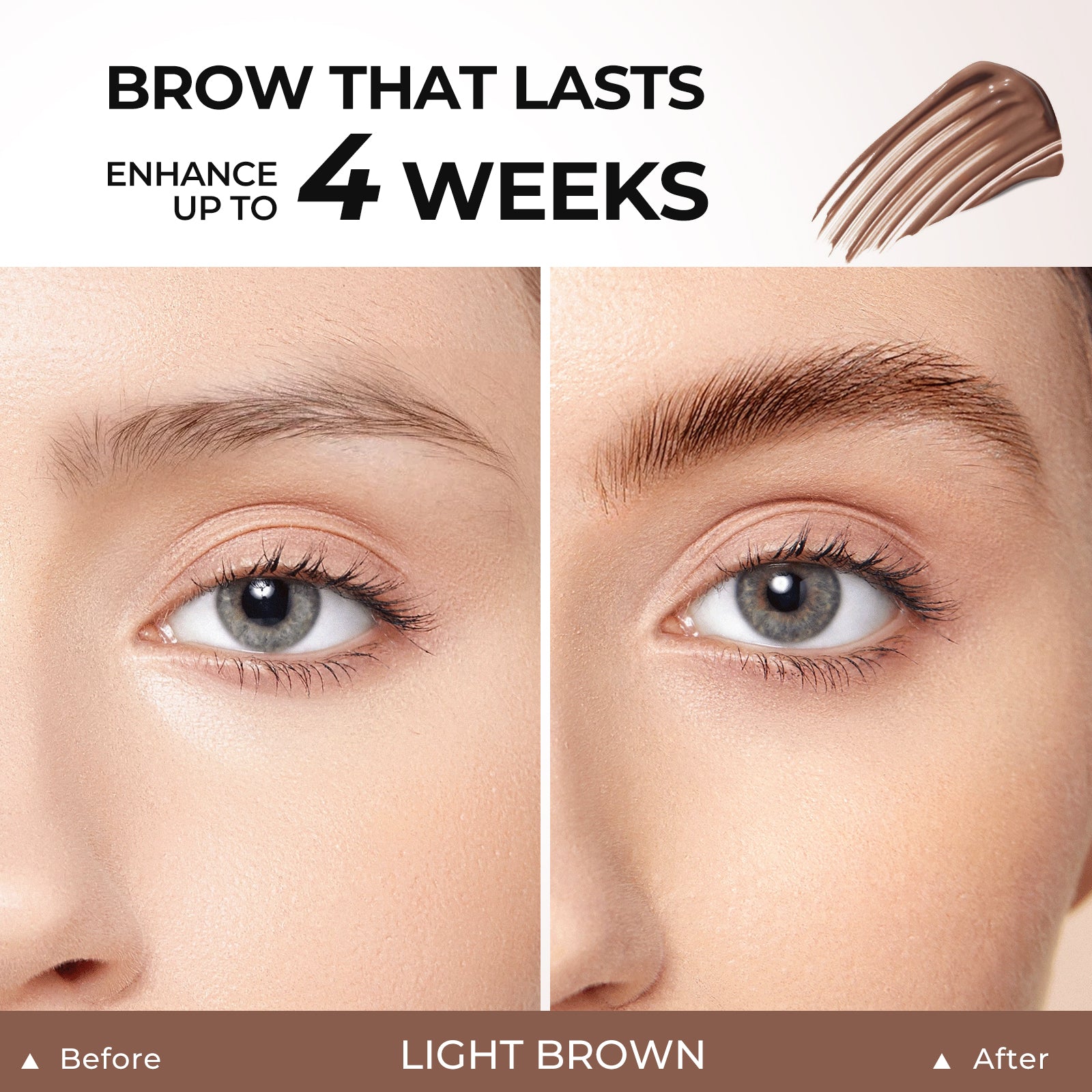 SACE LADY Waterproof Sweat-proof Eyebrow Tint Kit Semi Permanent Brow Tint for Women, Long Last Effect Up to 4 weeks