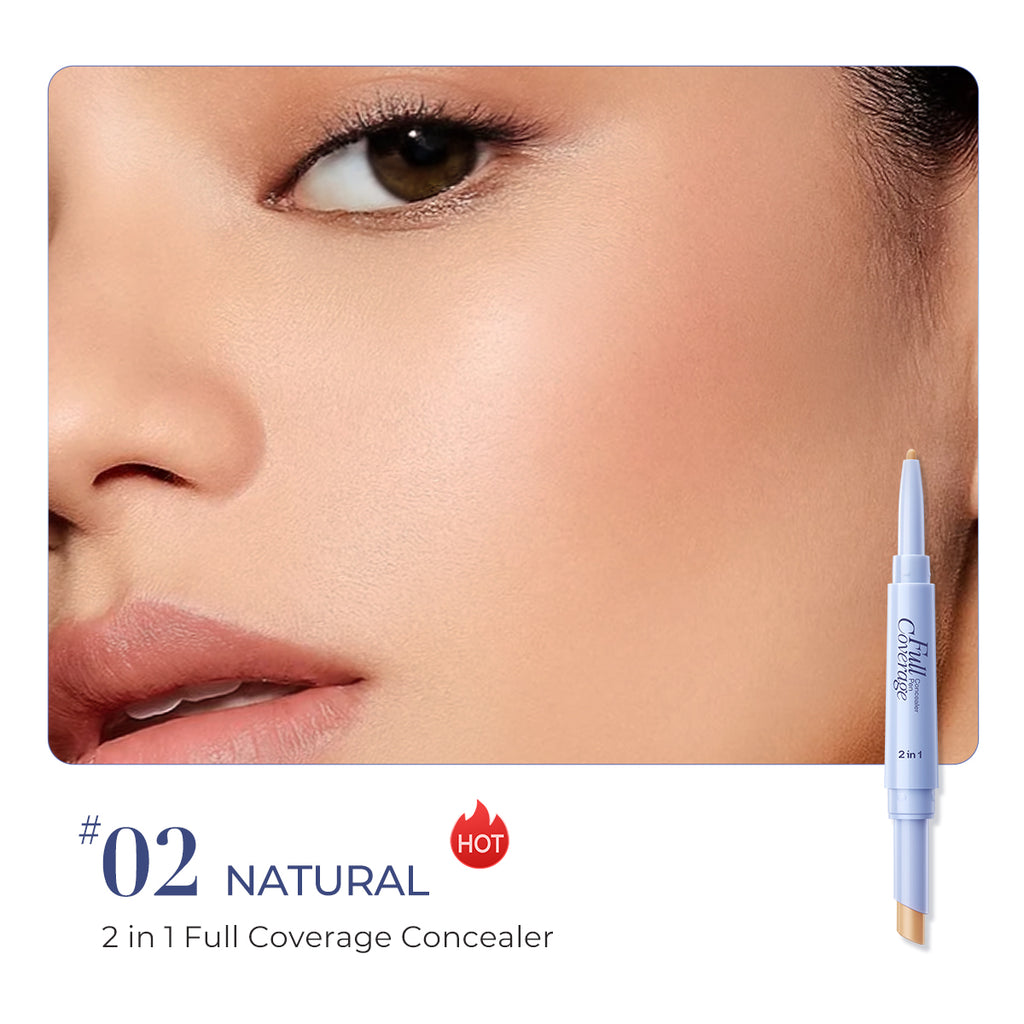 2 in 1 Full Coverage Concealer Pen