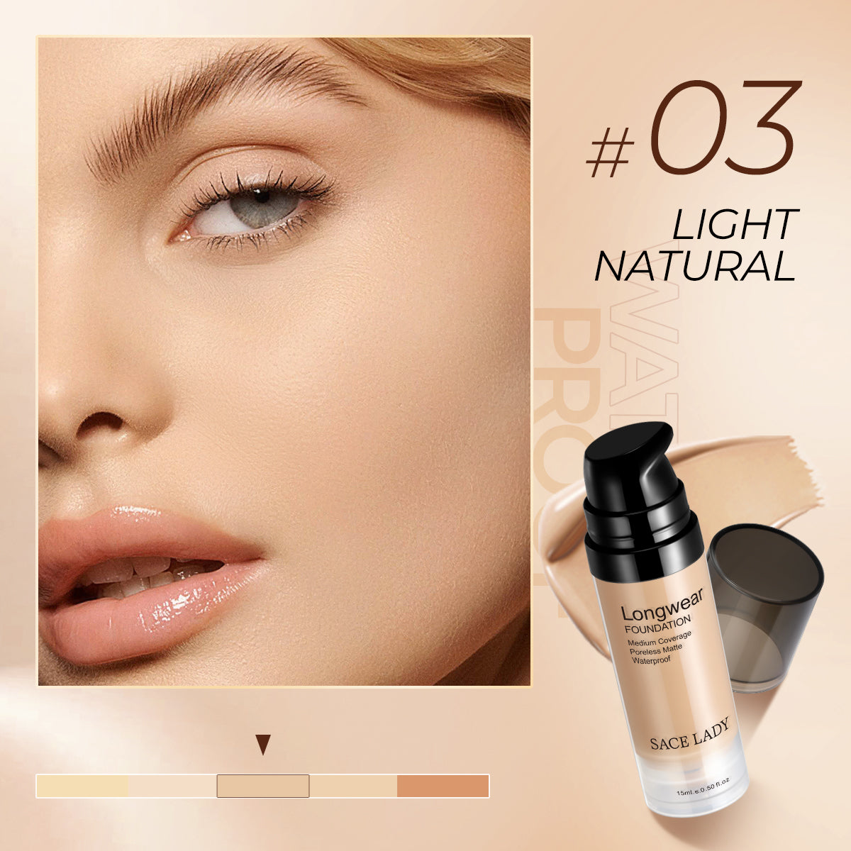 Matte Waterproof Liquid Foundation