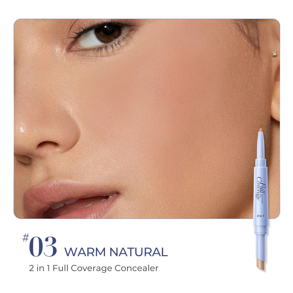 2 in 1 Full Coverage Concealer Pen