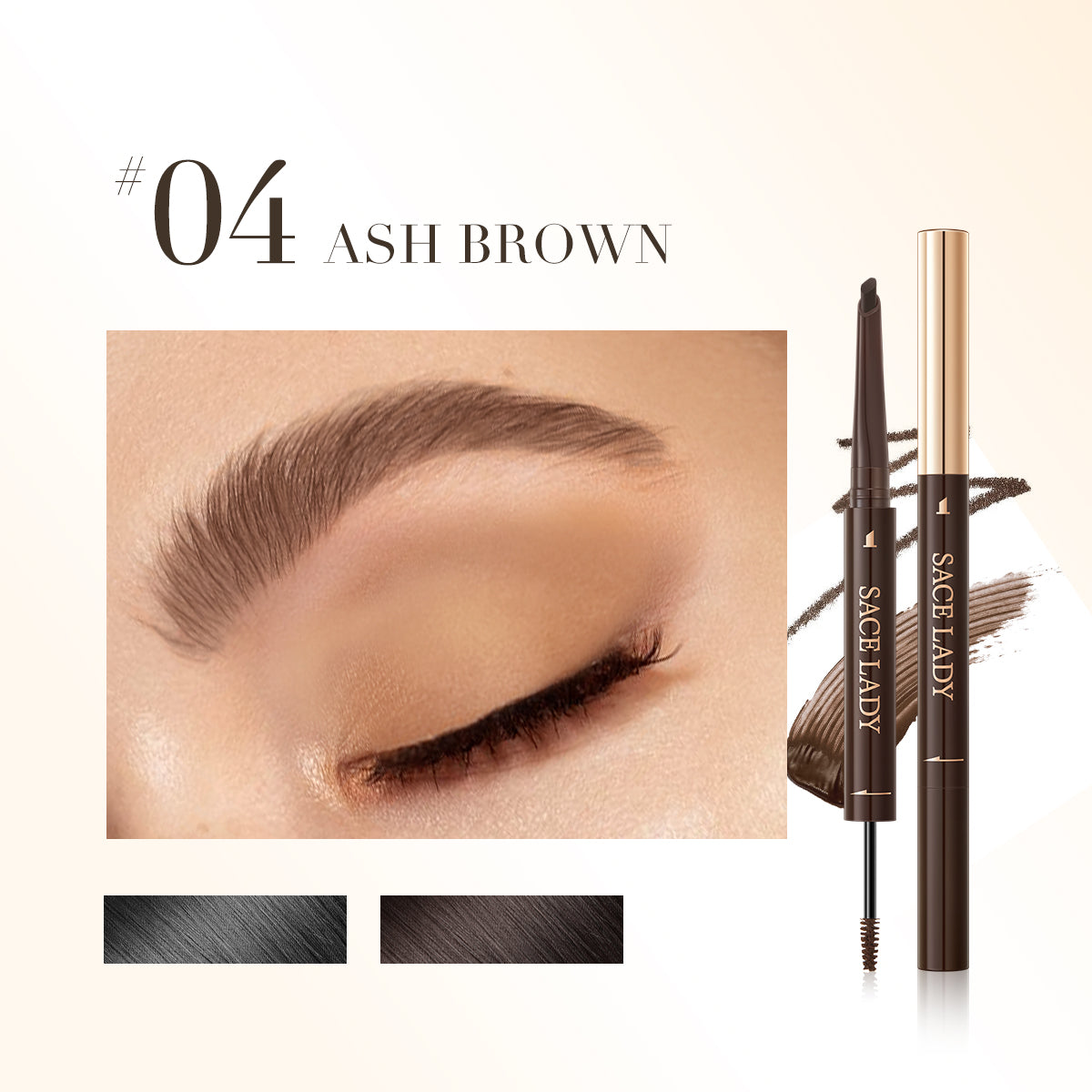 2 In 1 Eyebrow Pencil & Tinted Gel