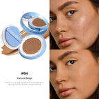 SACE LADY BB Cushion shade 04 Natural Beige with before-and-after model