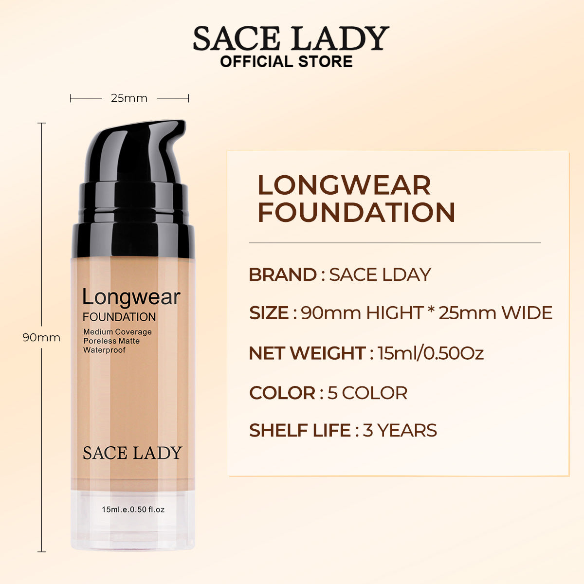 Matte Waterproof Liquid Foundation