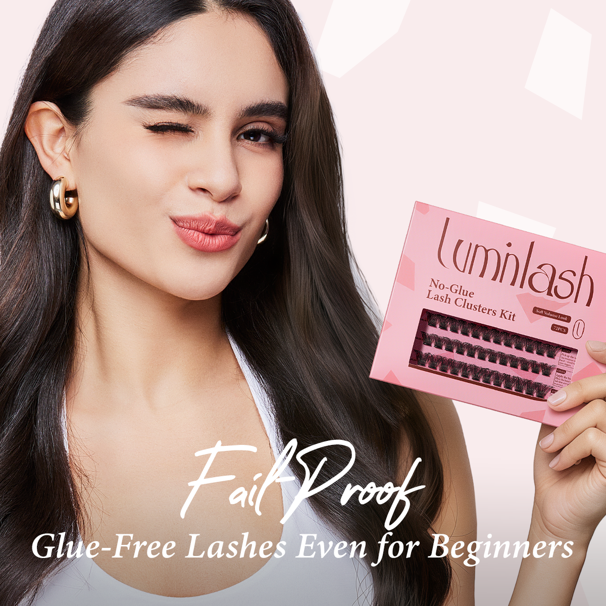 NO-GLUE LASH CLUSTERS KIT