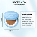SACE LADY Lasting Waterproof BB Cushion product details and 10 g compact size