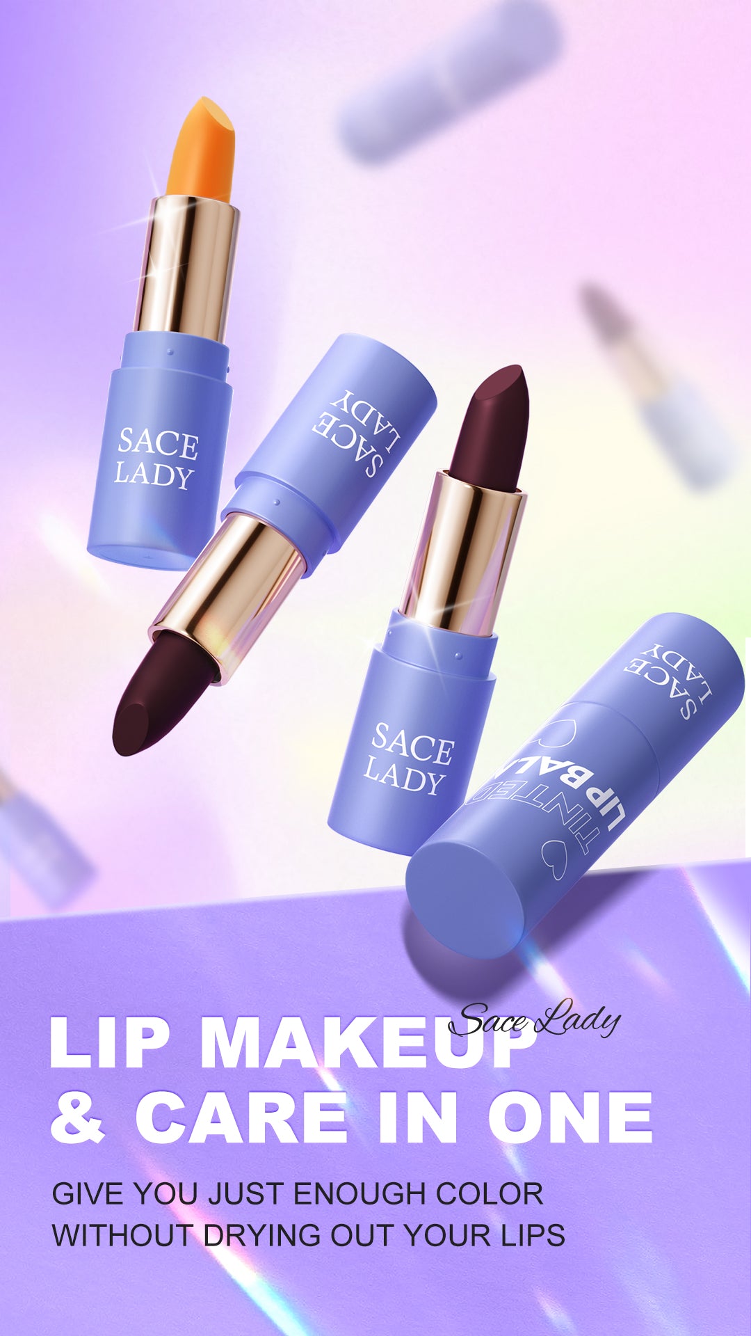 Moisturized Tinted Lip Balm Set A+ Image