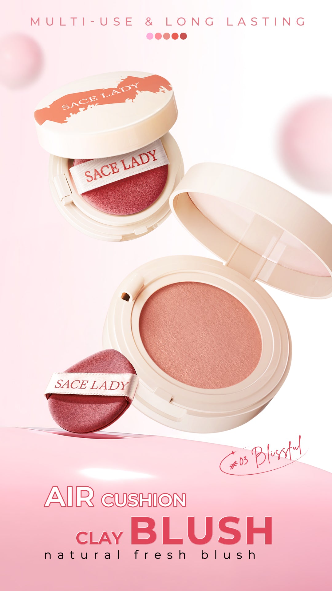 Air Cushion Clay Blush A+ Image