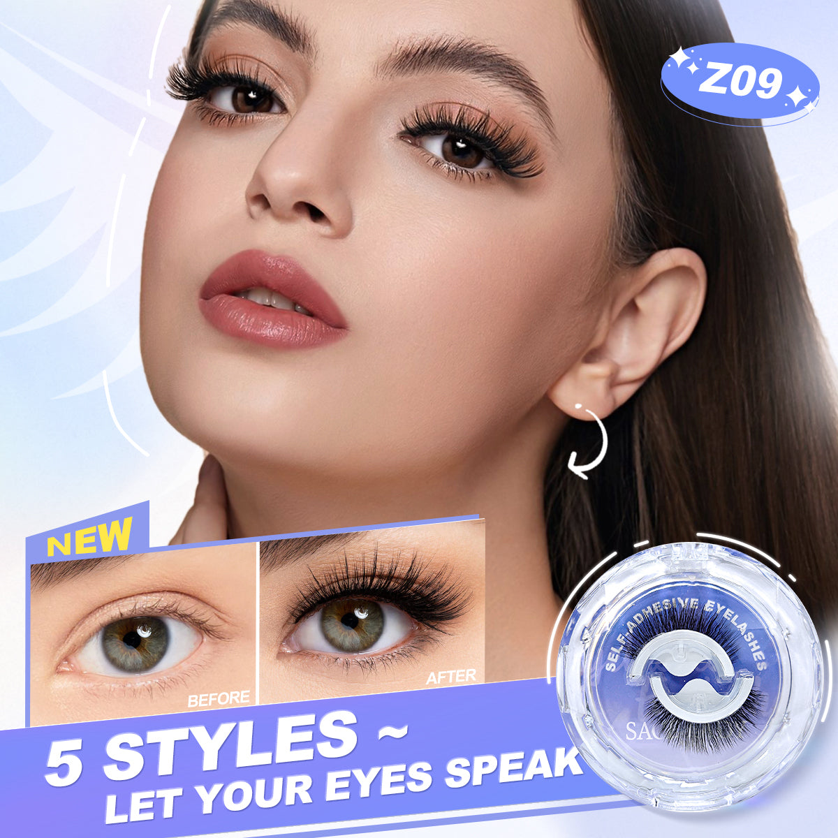 Self-adhesive Eyelashes