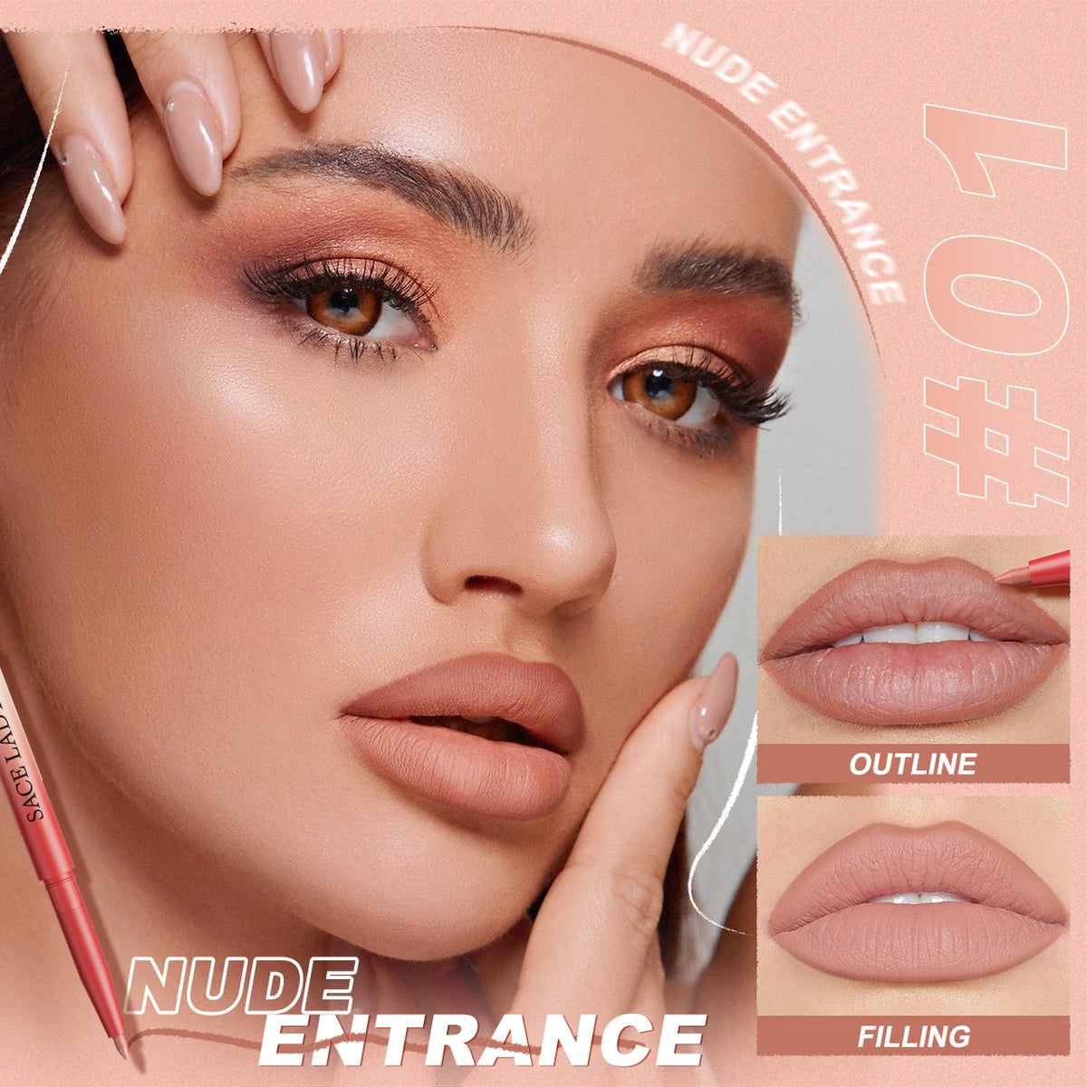 Velvet Mousse Multi Lip Liner Pencil