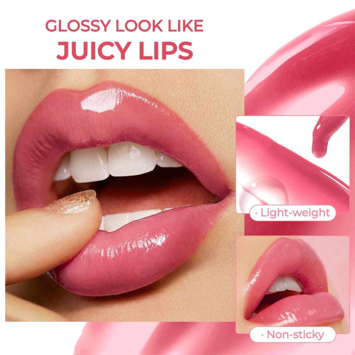 JUICY GLASTING LIP GLOSS | Moisturizing, Lightweight