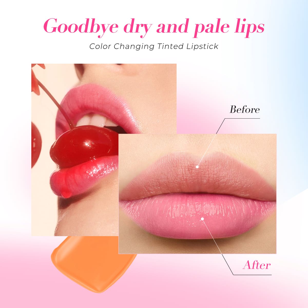 COLOR CHANGING TINTED LIPSTICK | Moisturizing, Personalized Lip Color