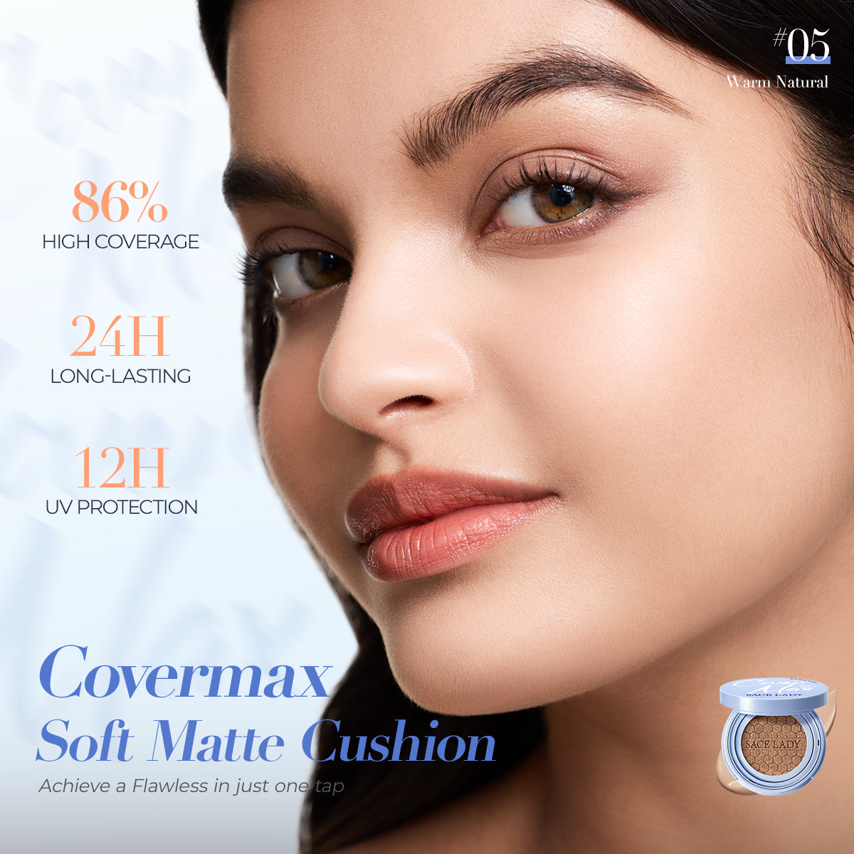 CoverMax Soft Matte Cushion