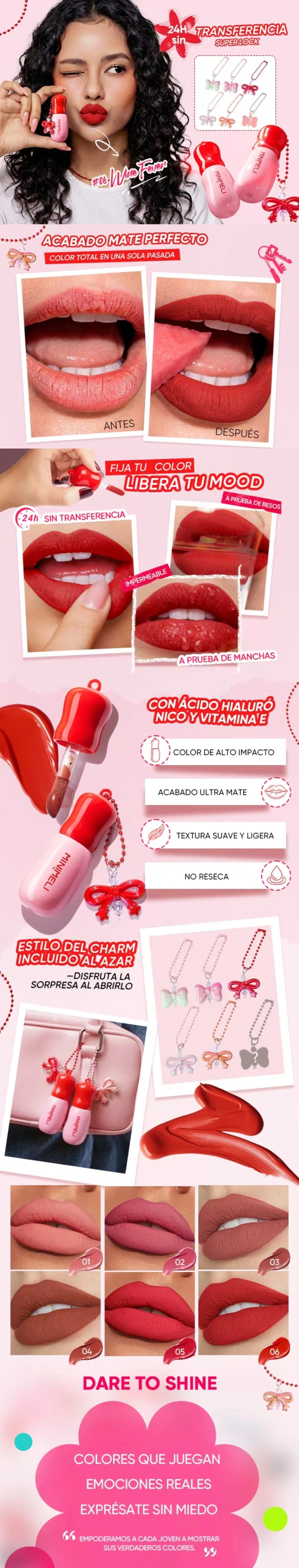 TINTE LABIAL MATE SUPER LOCK A+ Image
