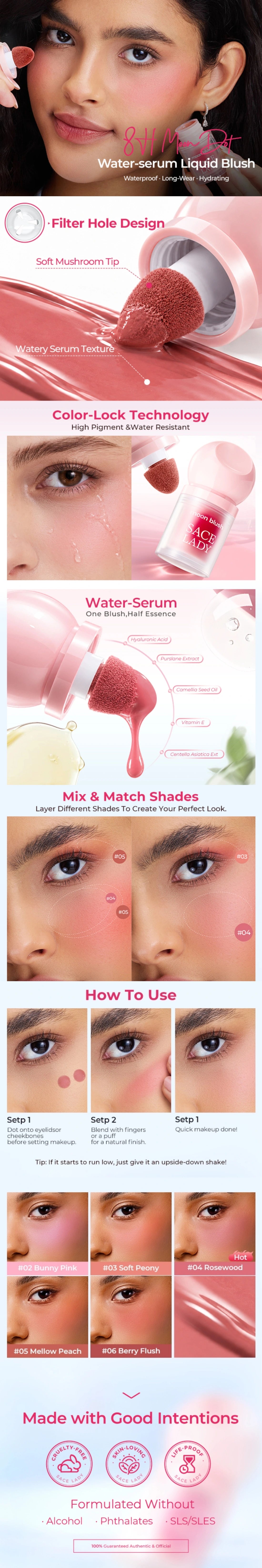 MOON DOT LIQUID BLUSH A+ Image