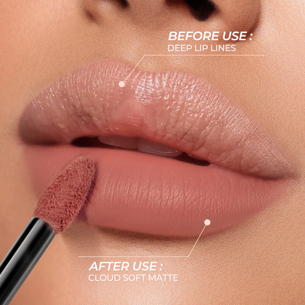 SOULMATE SOFT MATTE LIP CREAM | Non-Drying, Transfer-Proof