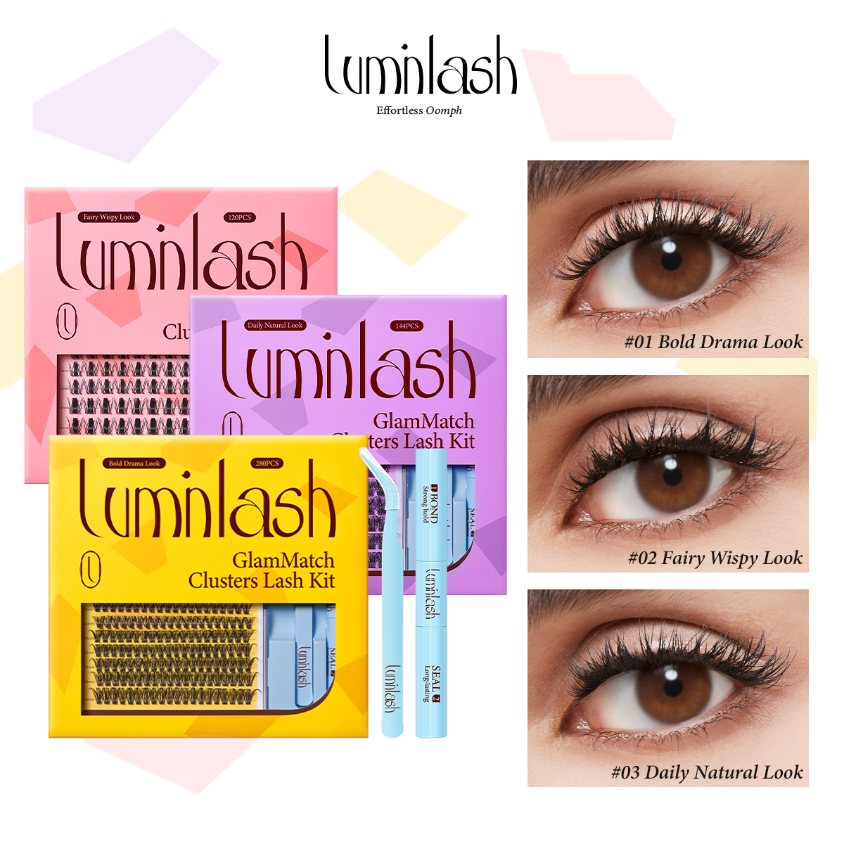 Glammatch Clusters Lash Kit