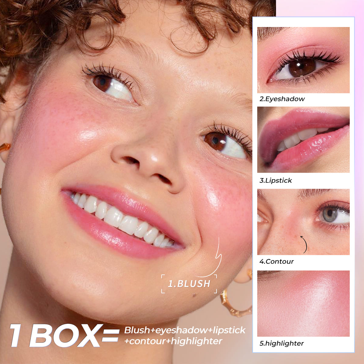 All-in-One Makeup Cream | Multi-Use, Silky to Blend, Pigmented