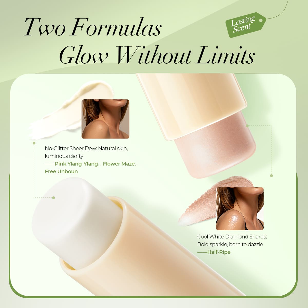 MOODDOT SOLID PERFUME STICK | Portable & Easy to Apply, Long-Lasting Scent