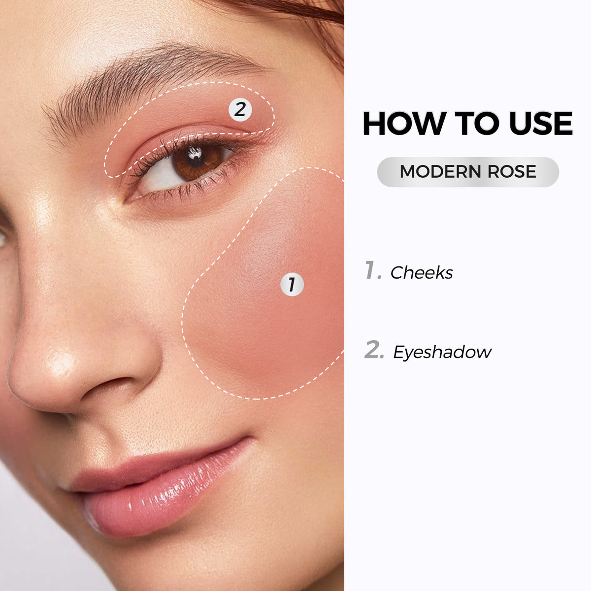 Bronzer, Highlighter, and Blush Stick