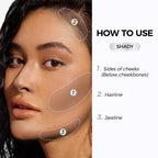 SACE LADY Contour Stick, Cool Toned Contour for Natural Sculpting, Easy to Blend & Long Lasting Cream Bronzer Stick Makeup for Face Eyes Lips