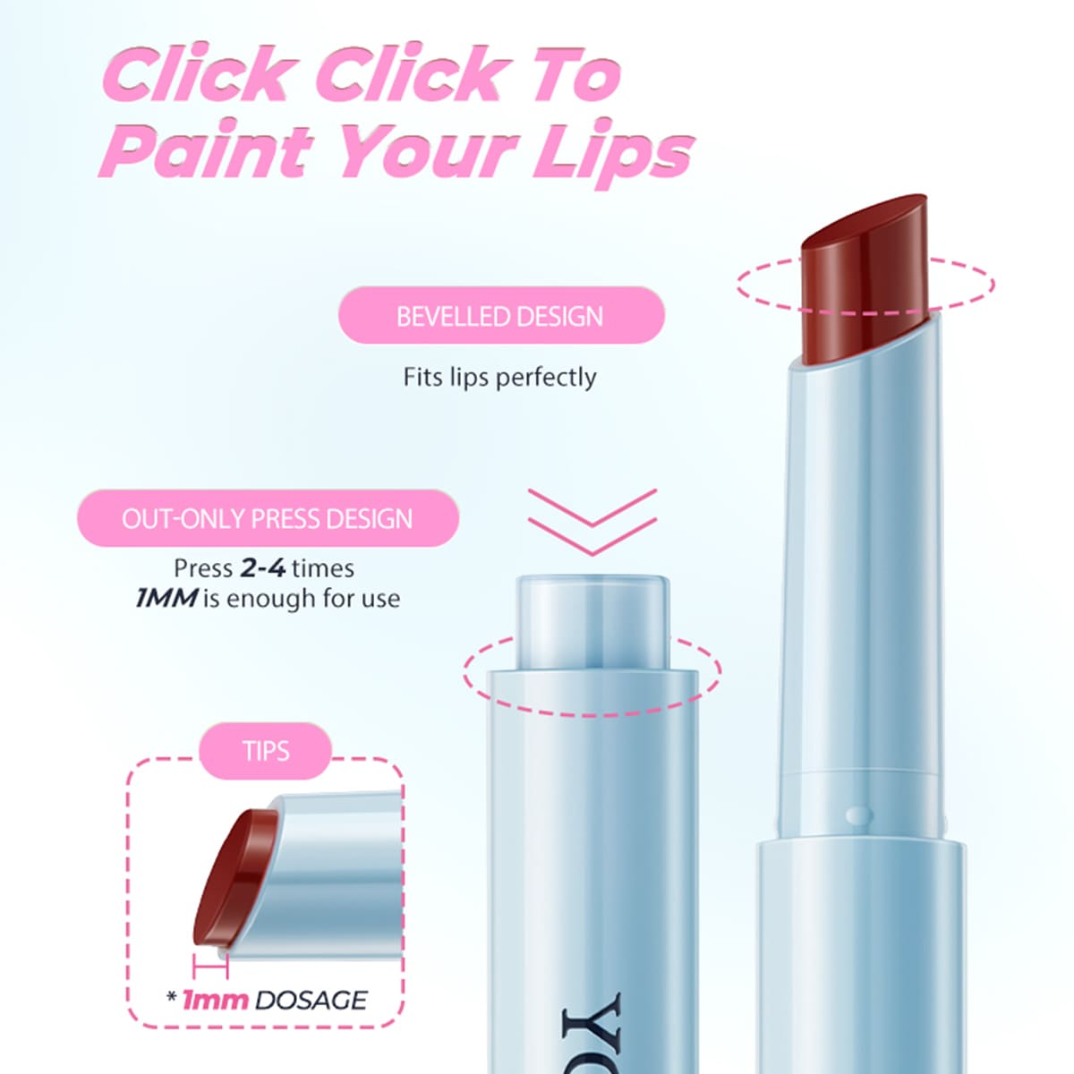 AIRY FRESH GLASTING WATER TINT LIPSTICK | Dewy Finish, Moisturizing