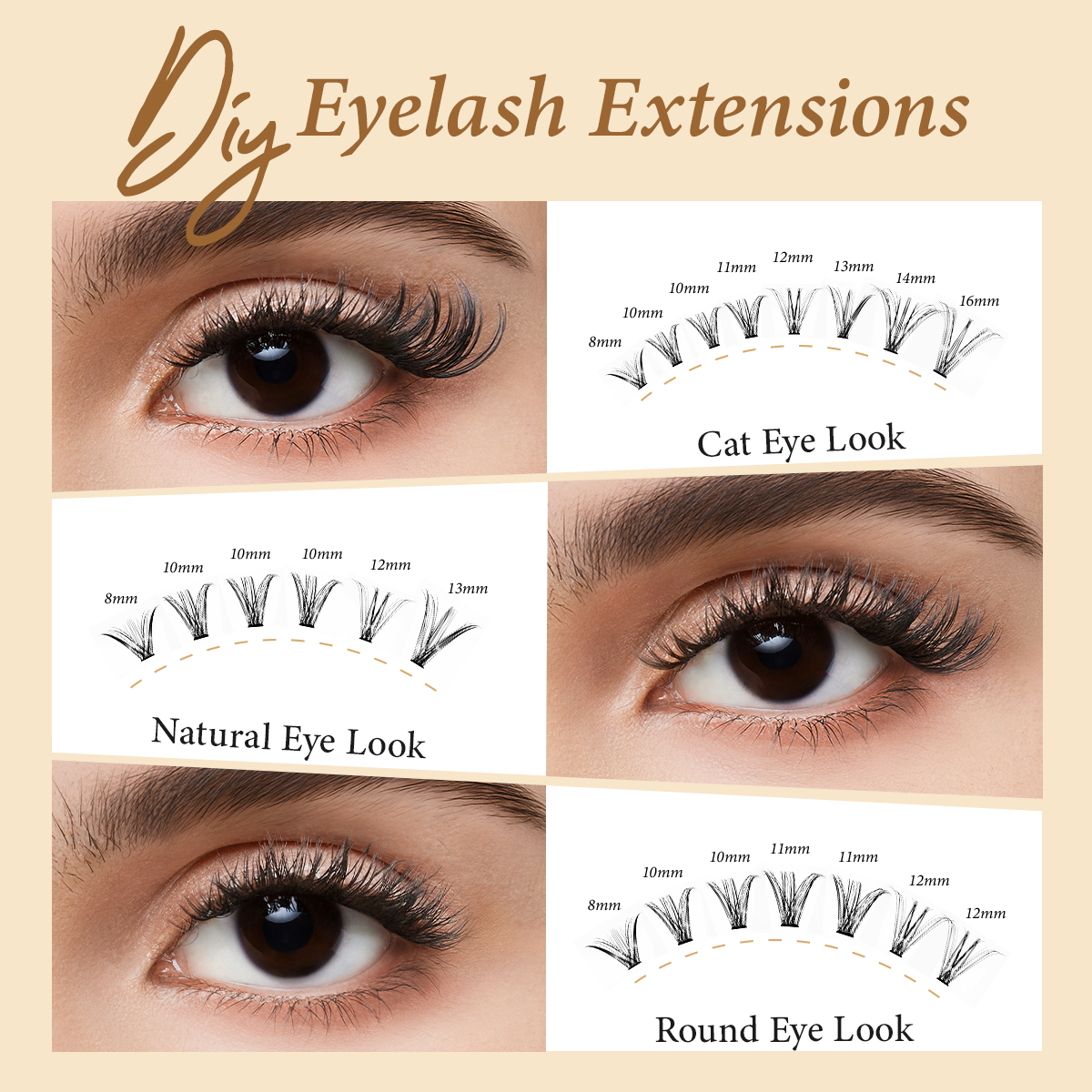 Glammatch Clusters Lash Kit | Bold Drama Look