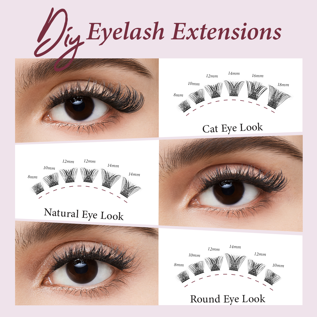 Glammatch Clusters Lash Kit | Daily Natural Look
