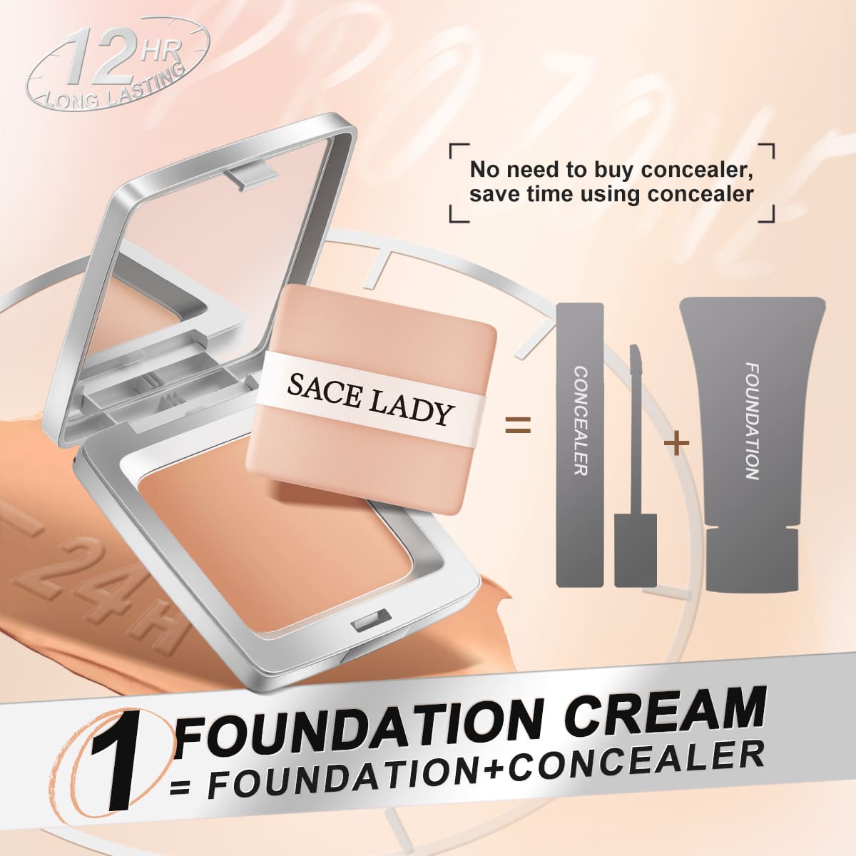 ULTRA COVER MATTE FOUNDATION CREAM | Long-Lasting, Waterproof, Full Coverage