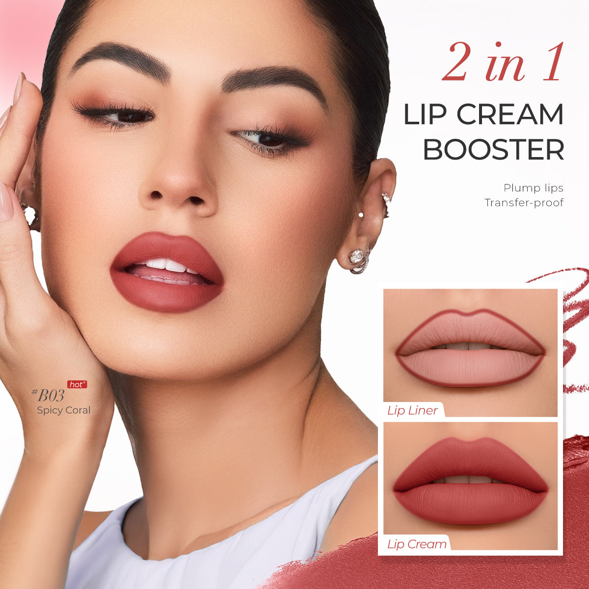 2 IN 1 LIP CREAM BOOSTER