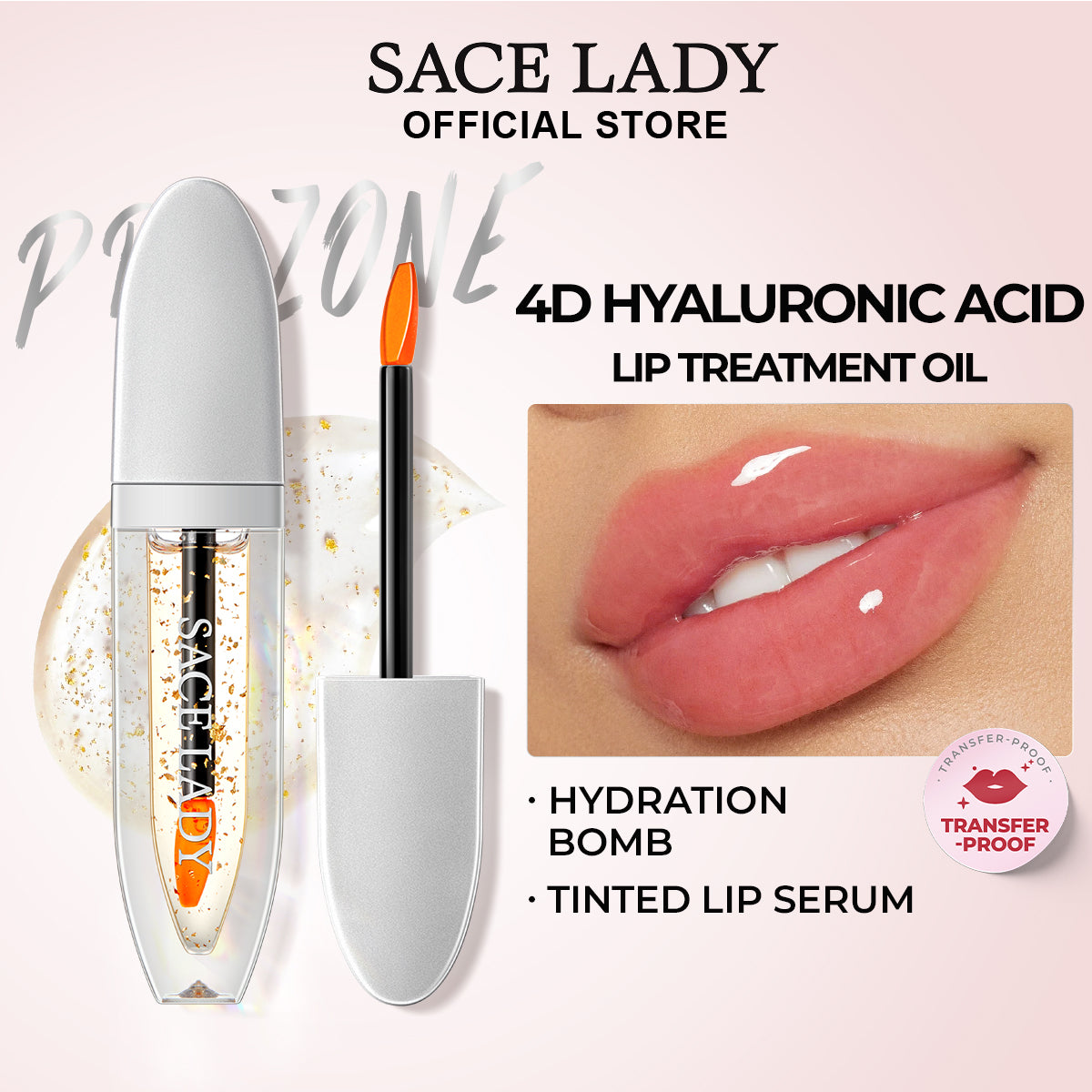Óleo de Tratamento Labial com Ácido Hialurônico 4D