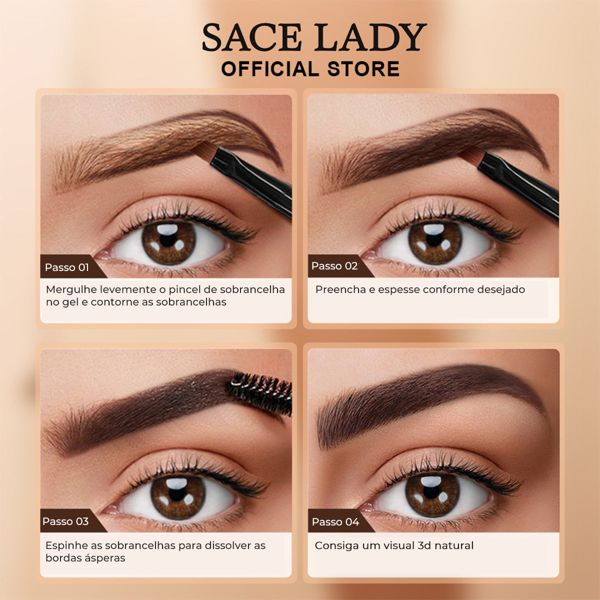 Top Selling Gel Eyebrow Pencil in brazil