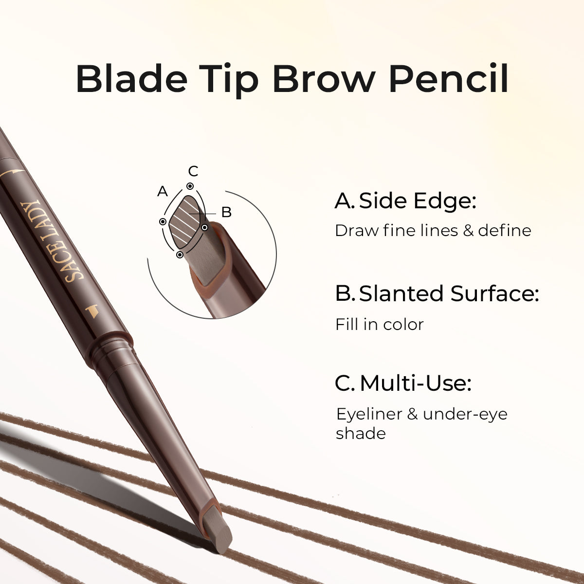 2 In 1 Eyebrow Pencil & Tinted Gel