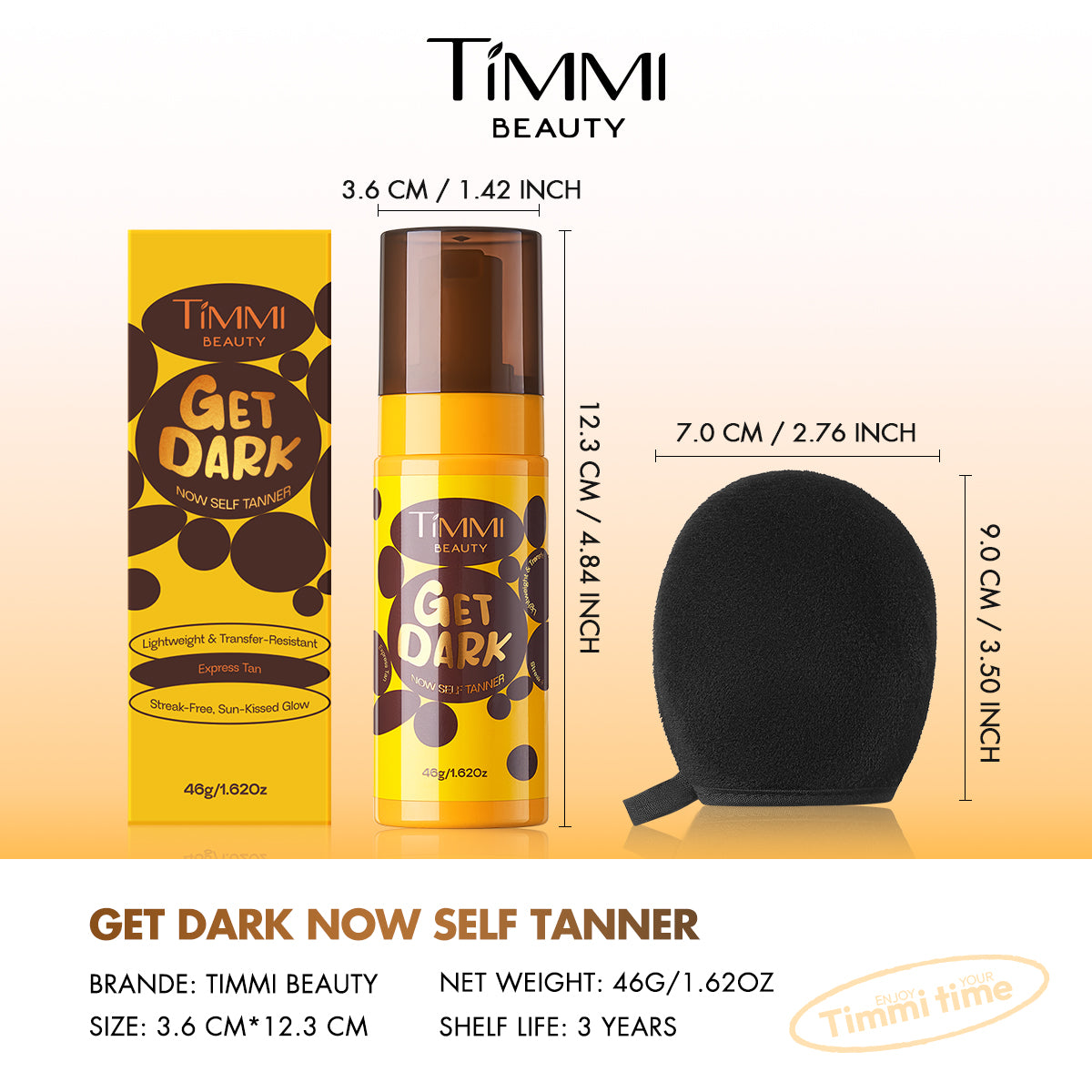 GET DARK NOW SELF TANNER