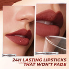 24H LASTING MATTE LIPSTICK | 24-Hour Longwear, Matte Finish, Wateerproof