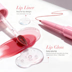 2 IN 1 LIP GLOSS BOOSTER | Glossy Finish, Hydrating