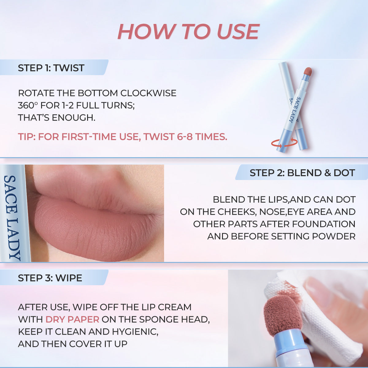 AIR CUSHION LIP & CHEEK CREAM
