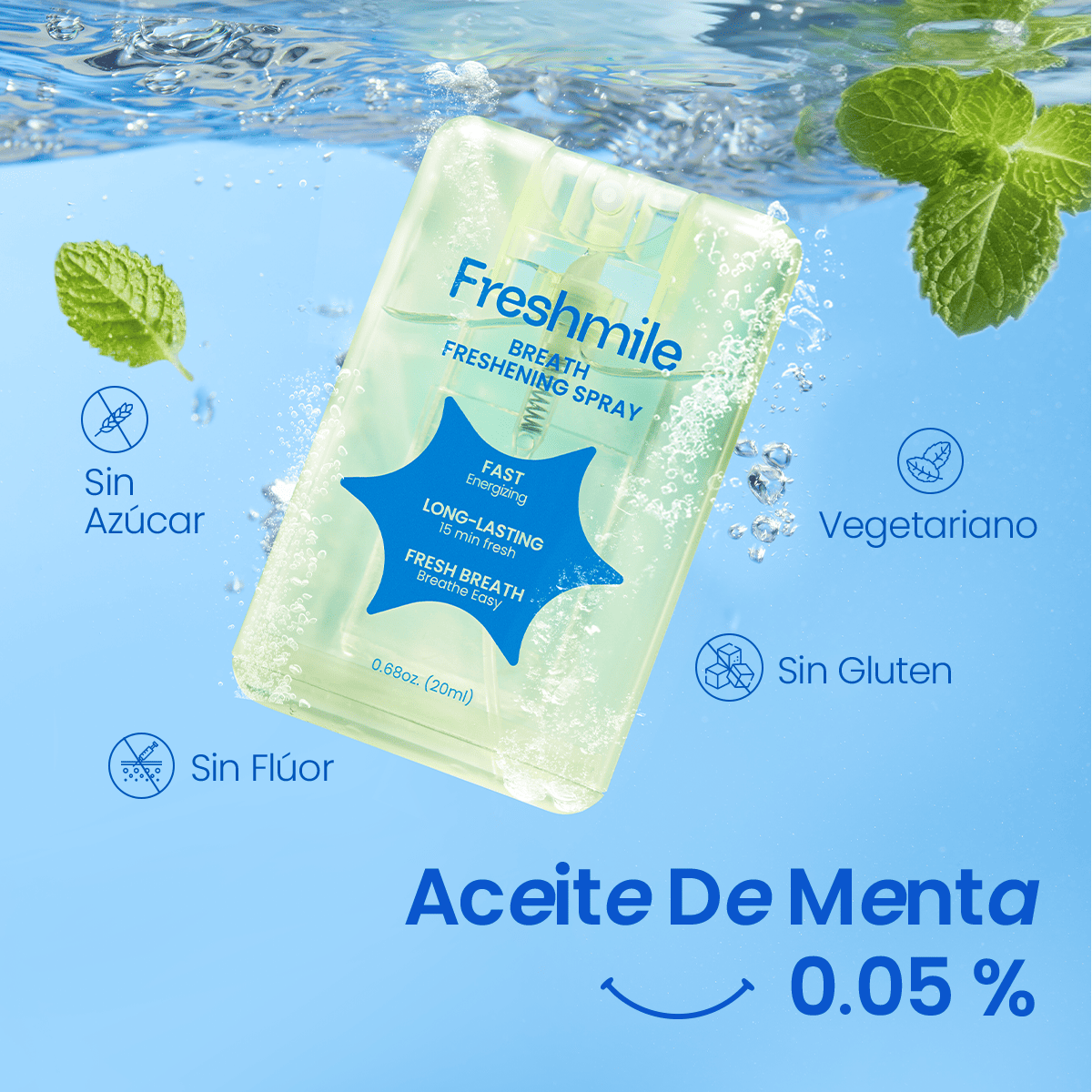 Spray Refrescante para el Aliento