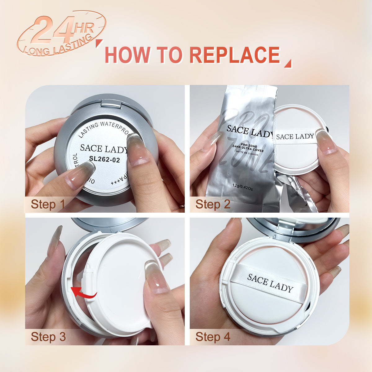 PRO ZONE 24H Ultra Cover Matte BB Cushion
