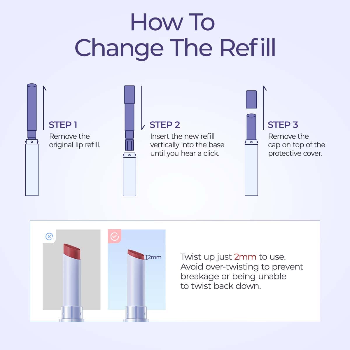 REFILLABLE LIP GLOSS PEN