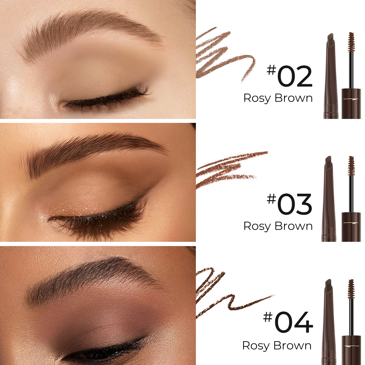 2 In 1 Eyebrow Pencil & Tinted Gel